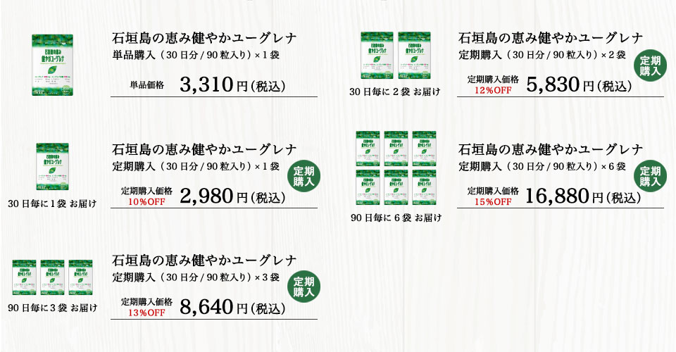 価格一覧