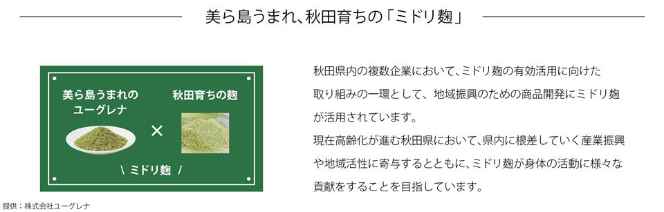 ミドリ麹・地域の取り組み